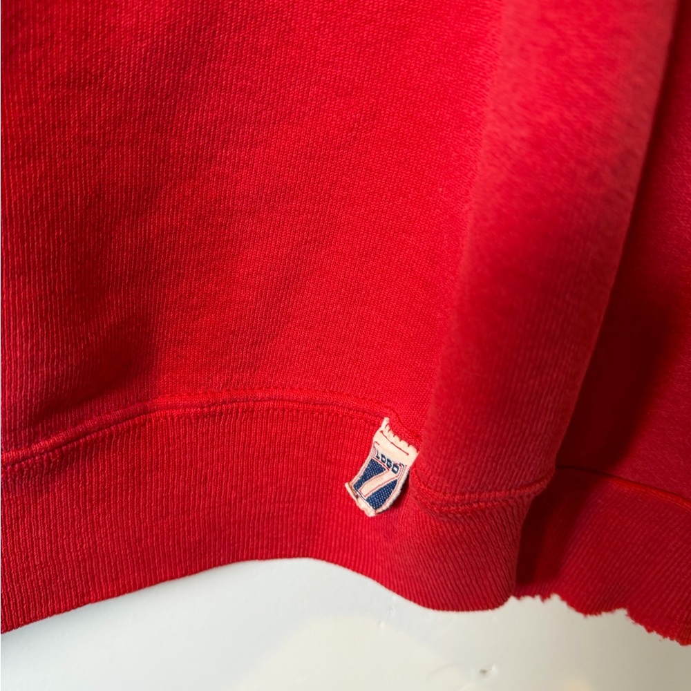 Vintage Logo 7 Portland Trail Blazers Crewneck – Men’s XL – Perfectly Distressed - Picture 3 of 11